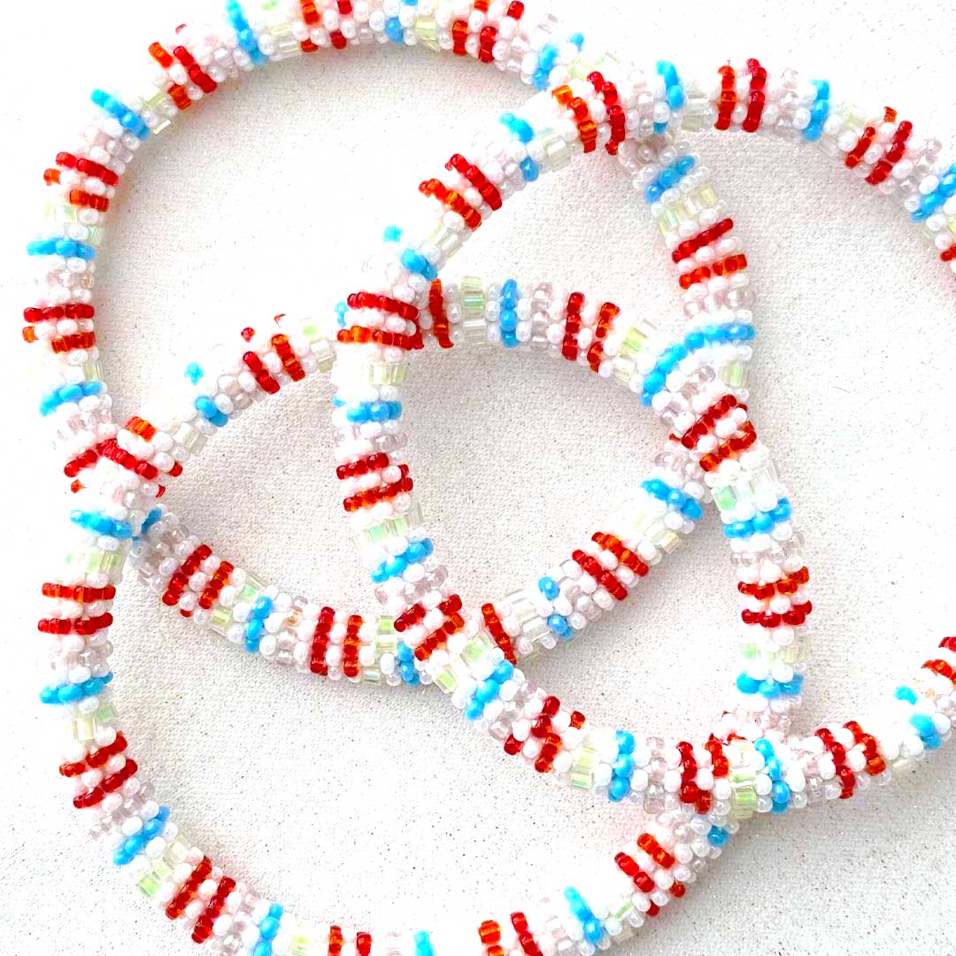 Whimsical Candy Stripe - 8"