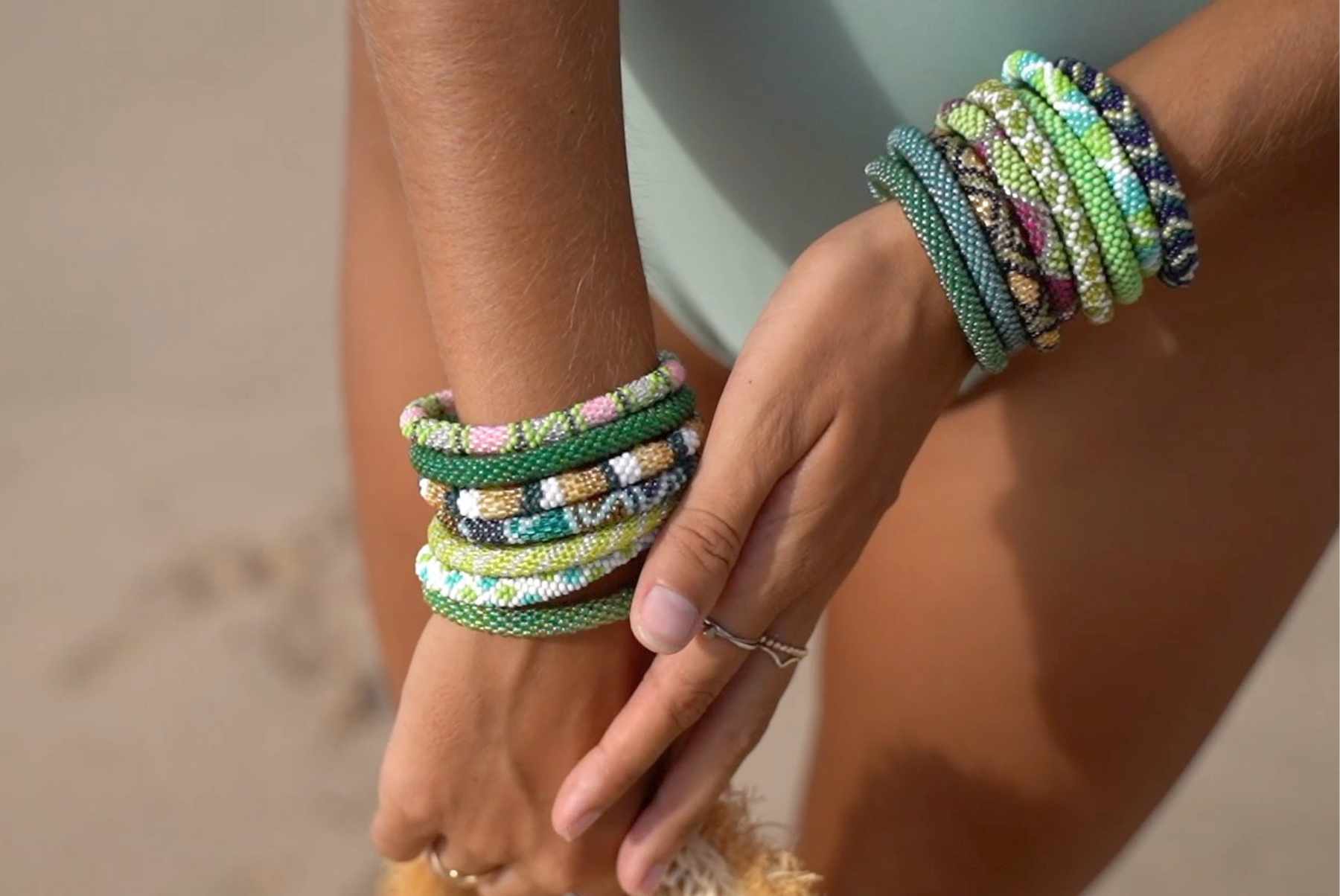 7" S-L Fits Most Beaded Bracelets : Handmade in Nepal with Love 💖