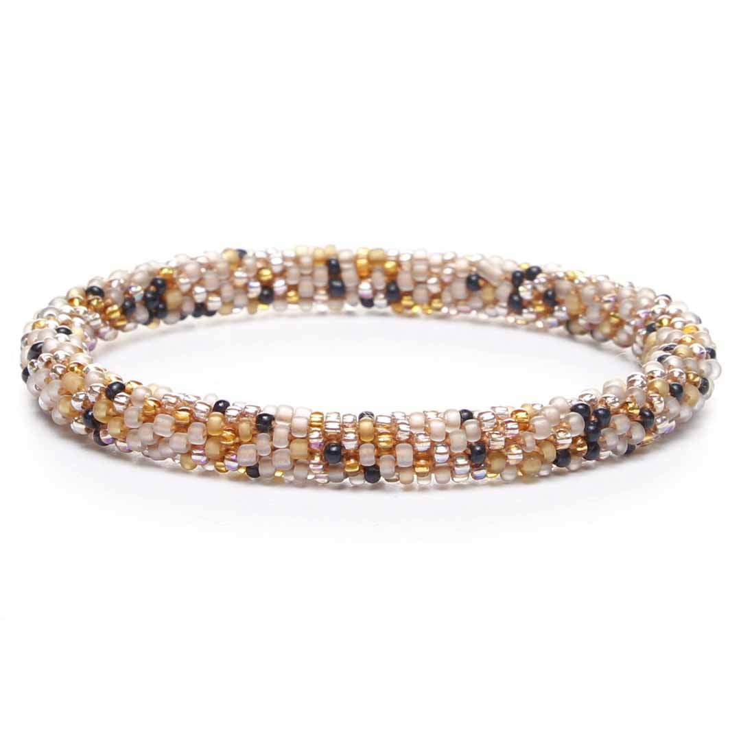 Autumn Chai Confetti Beaded Bracelet