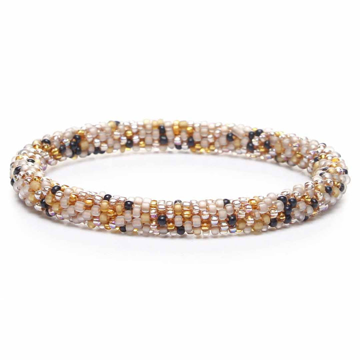 Autumn Chai Confetti Beaded Bracelet
