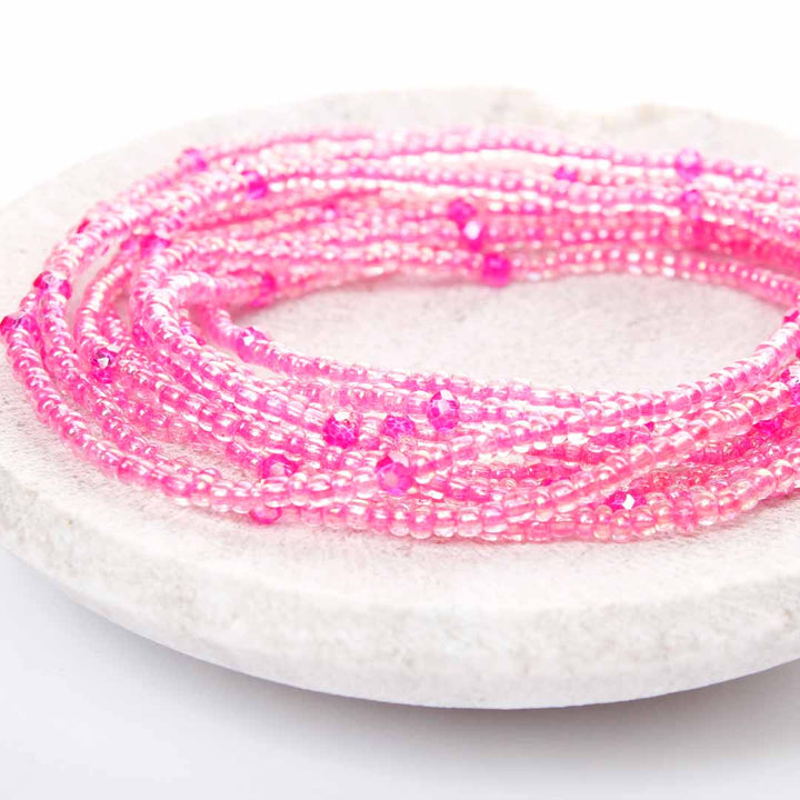 Berry Spritz Beaded Anklets-3