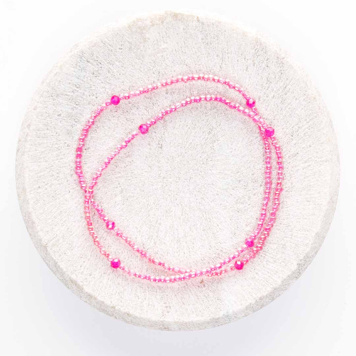 Berry Spritz Beaded Anklets-1