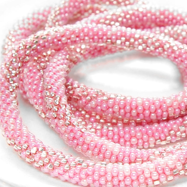 Blush Rose Petal Shimmer  - 7"
