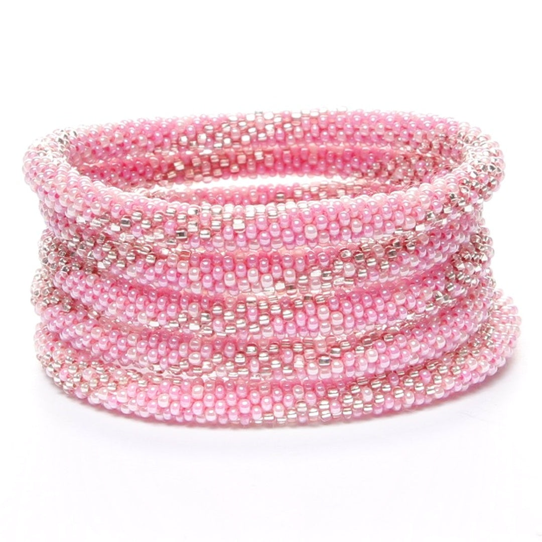 Blush Rose Petal Shimmer  - 7"