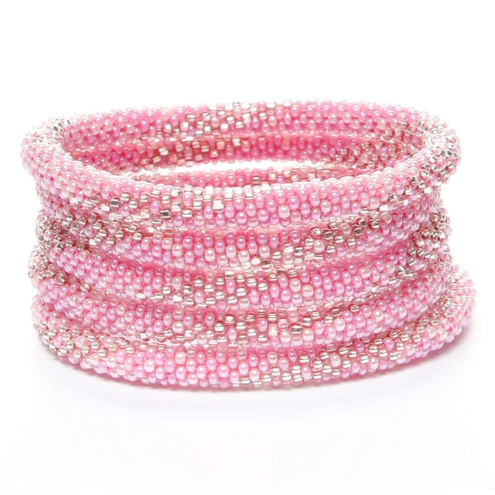 Blush Rose Petal Shimmer  - 7"
