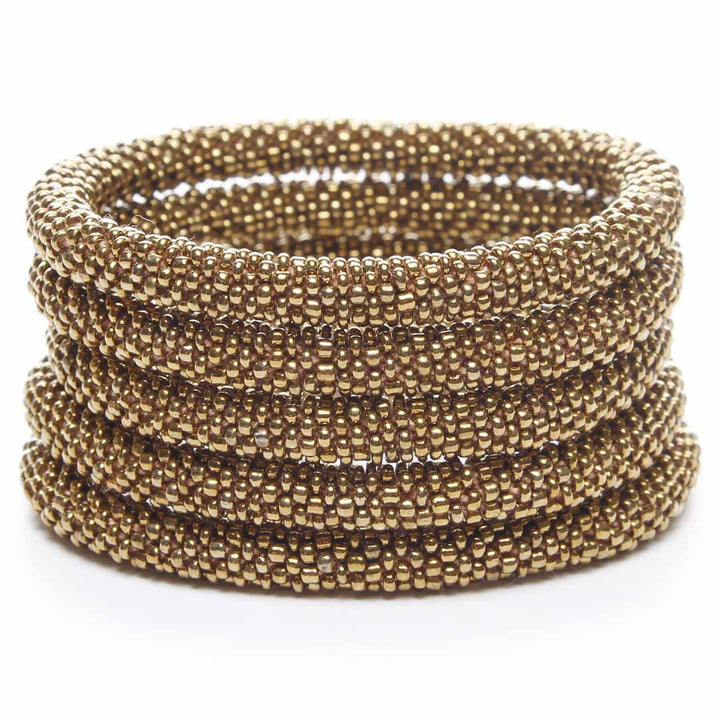 Brass Patina Shimmer - 7"