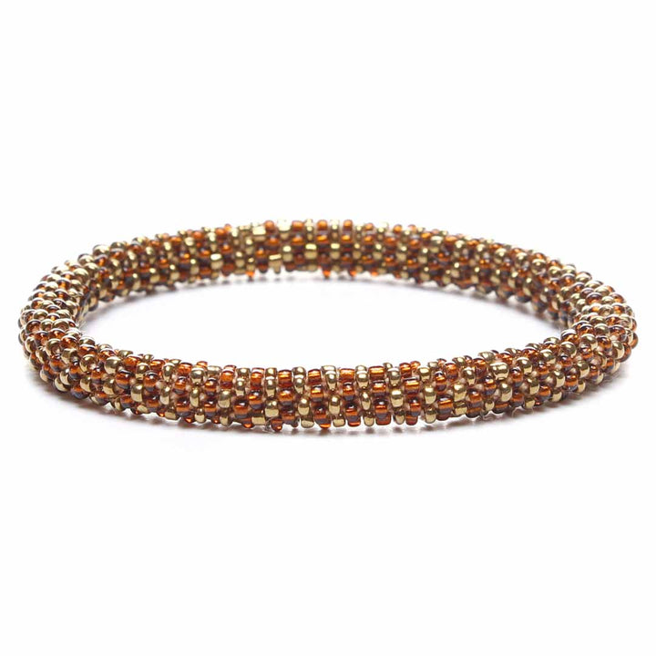 Bronze & Metallic Gold Shimmer - 7"