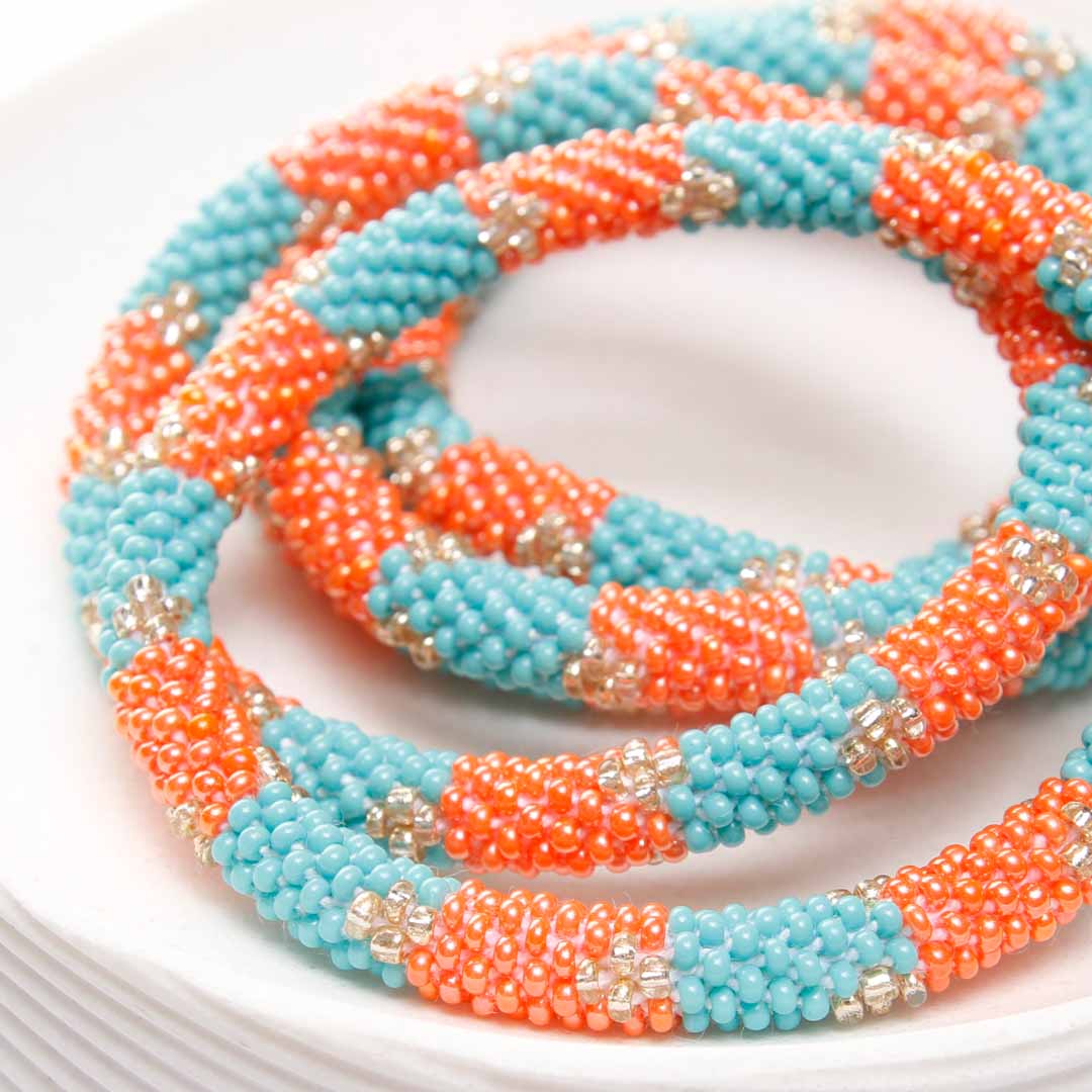 Cabana Stripe Shimmer - 7"