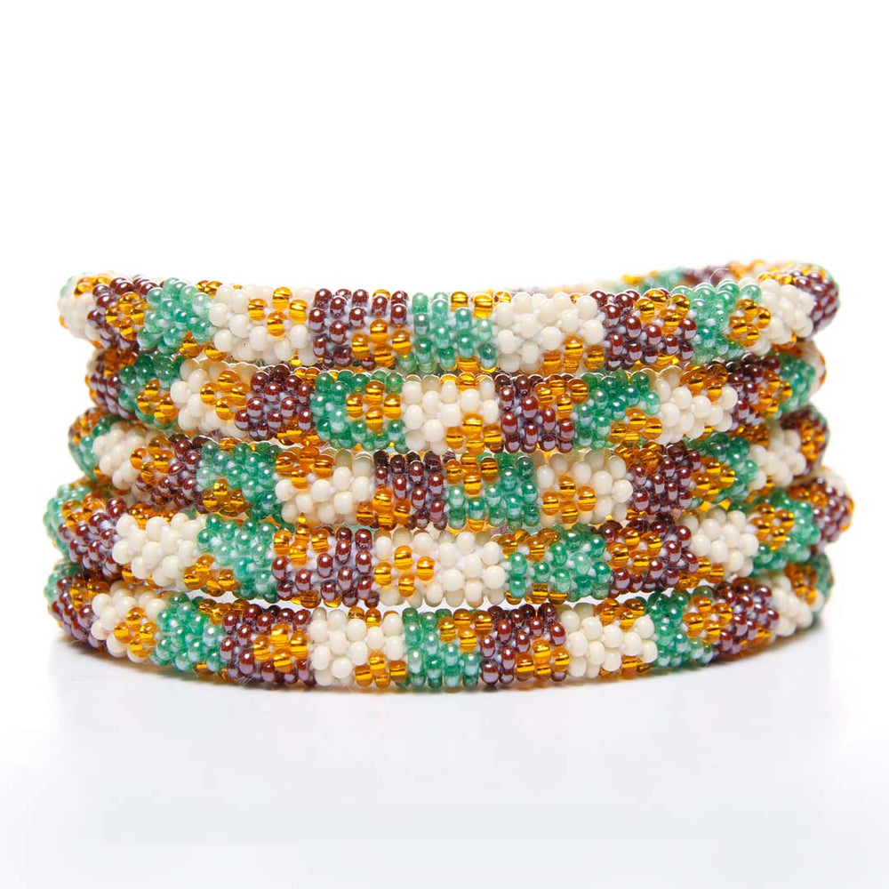 Camping Trip Beaded Bracelet Stack