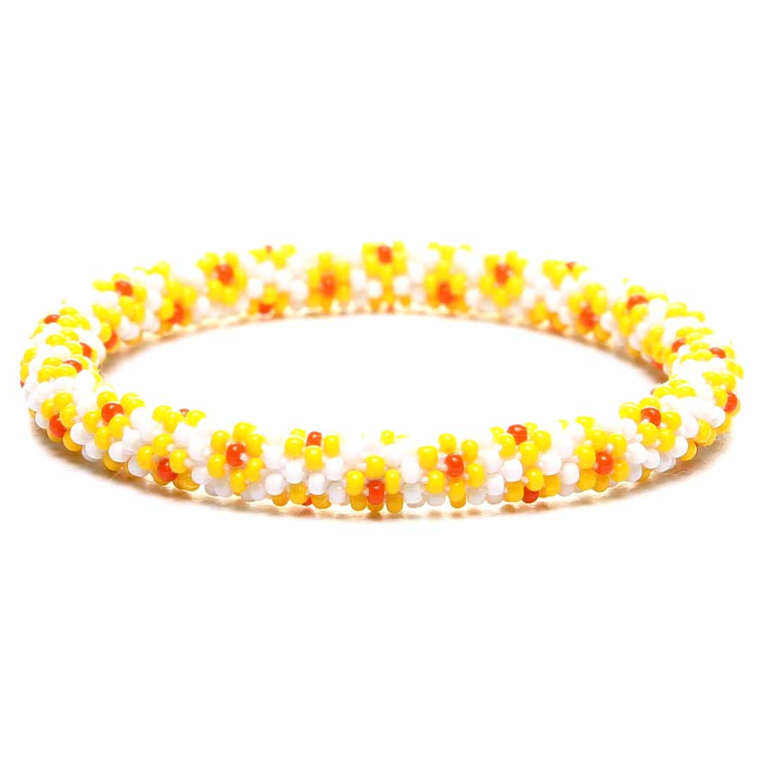 Candy Corn Daisies - 7"
