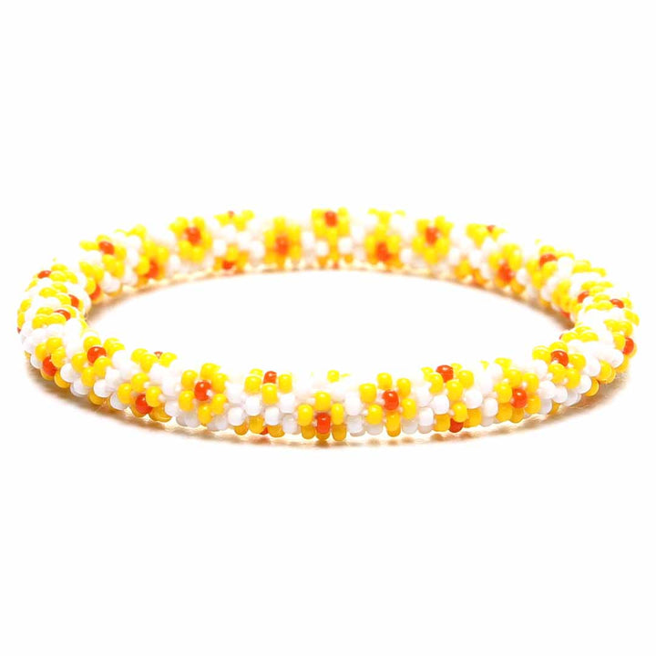 Candy Corn Daisies - 7"