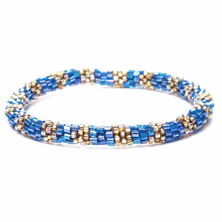 Capri Blue Stripe - 7"