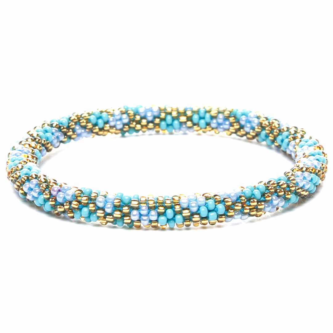 Caribbean Shimmer Beaded Bracelet
