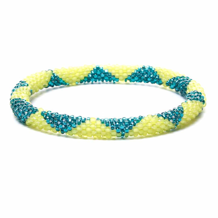 Chameleon Frost Beaded Bracelet