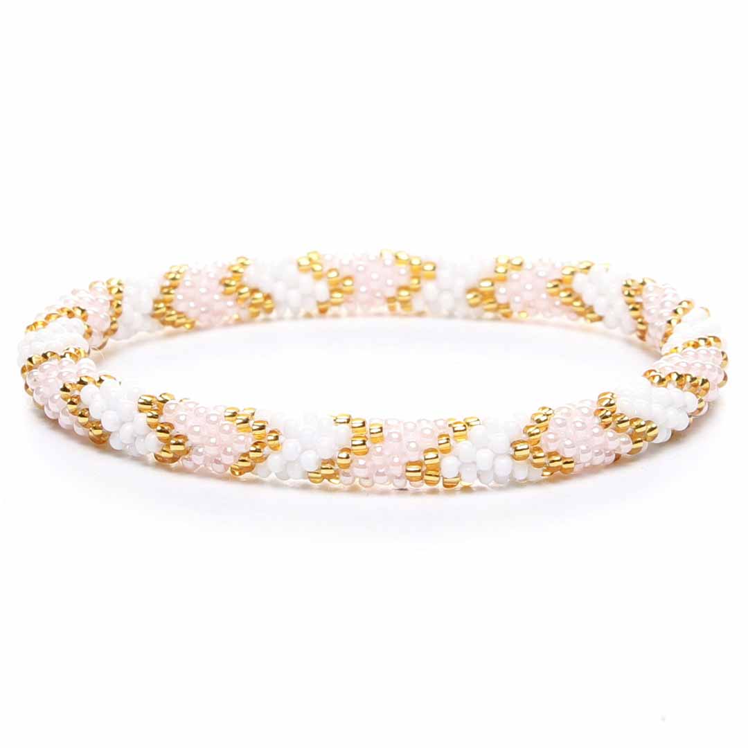 Champagne Chalet Beaded Bracelet 