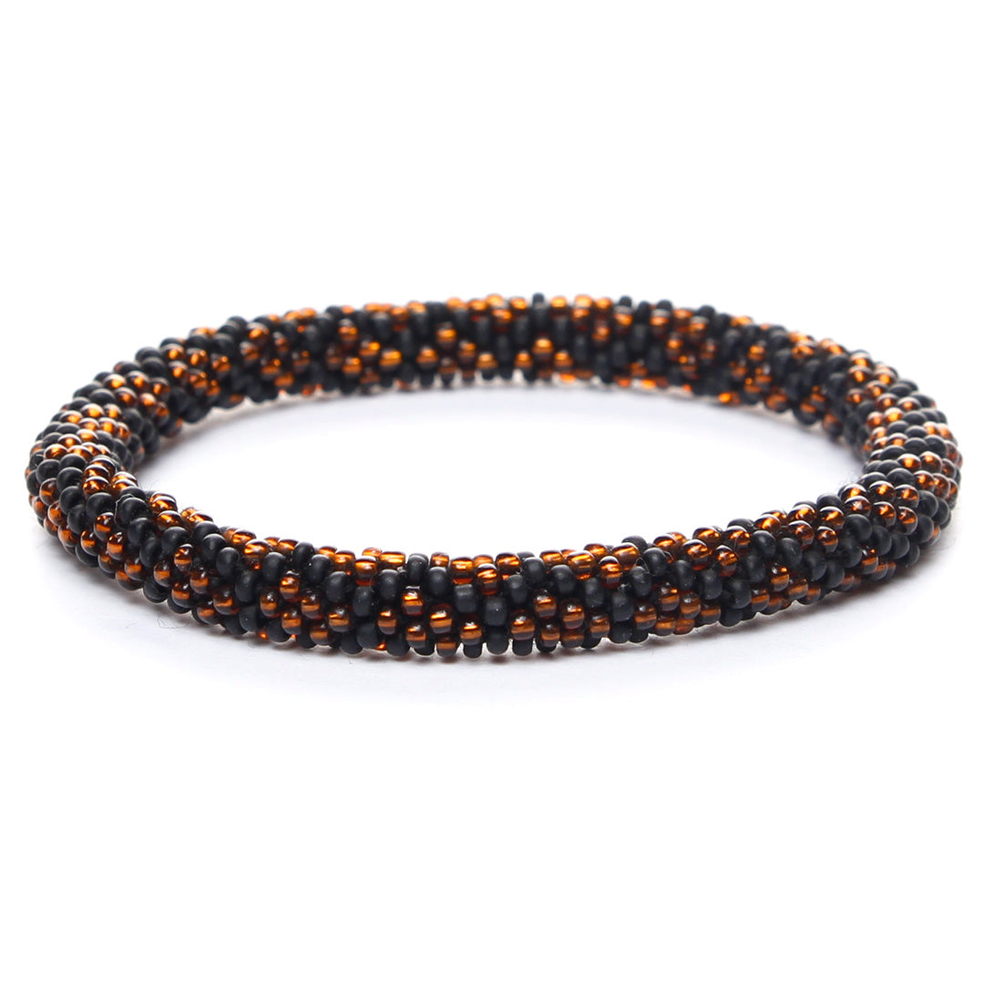Chocolate Espresso Beaded Bracelet-1