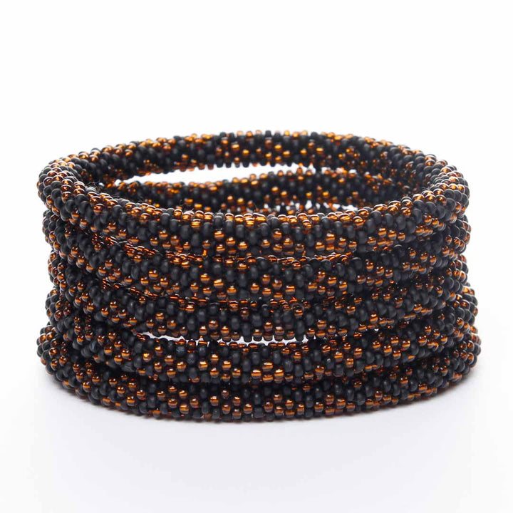 Chocolate Espresso Beaded Bracelet-2