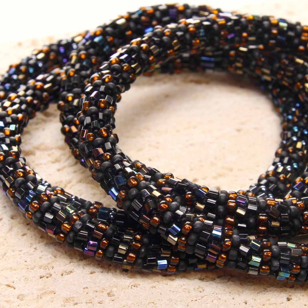 Copper Midnight Sparkles - 7"