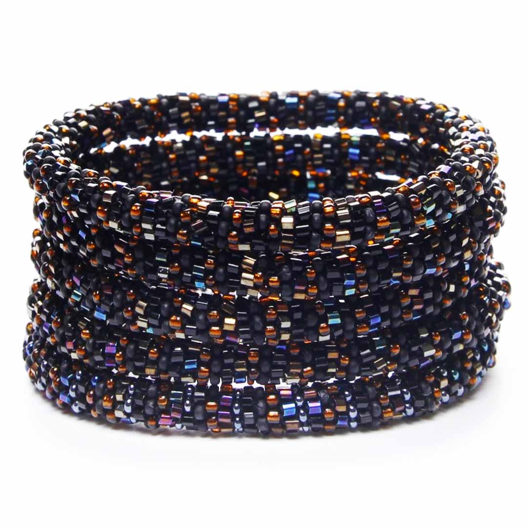 Copper Midnight Sparkles - 7"