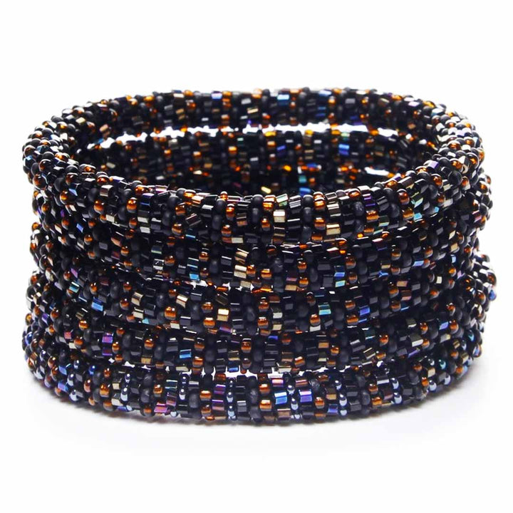 Copper Midnight Sparkles - 7"