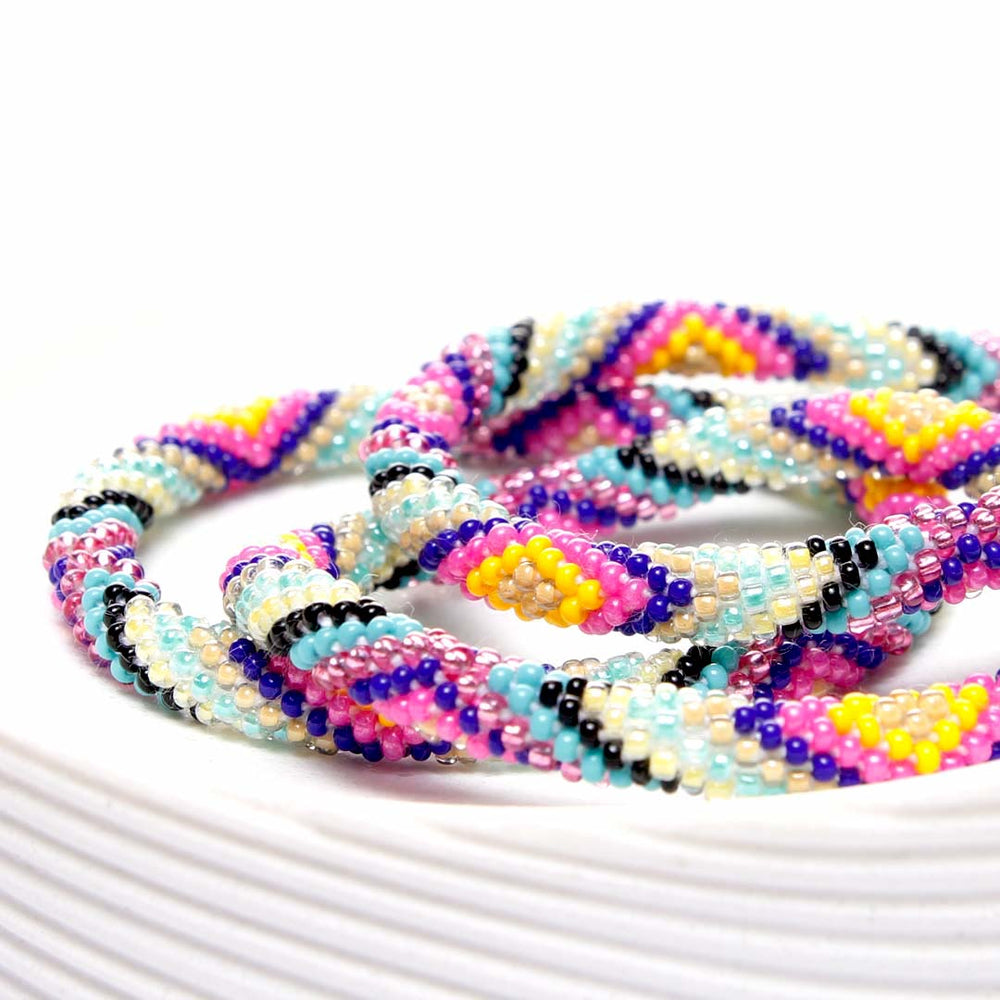 Desert Disco Beaded Bracelet-Side