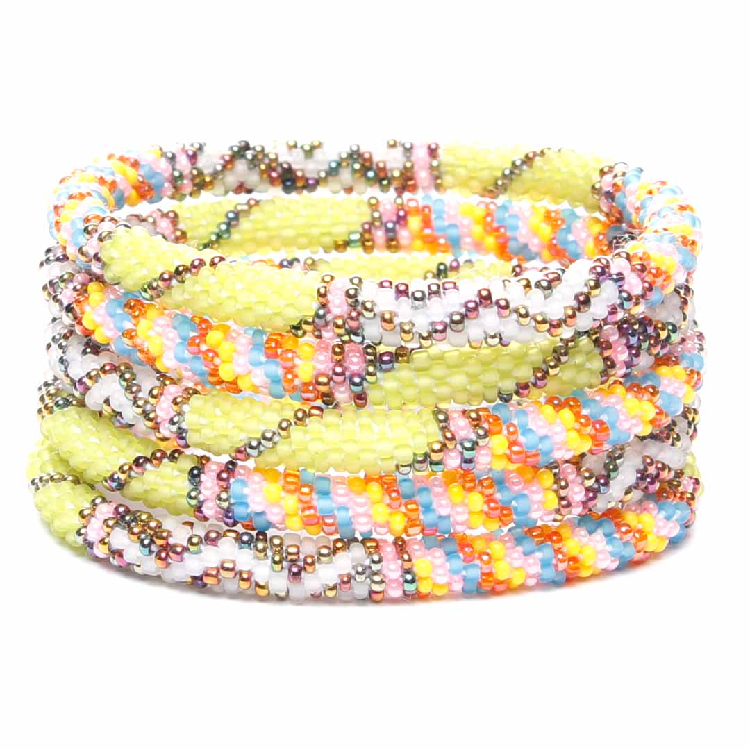 Desert Garden Frost Beaded Bracelet-2