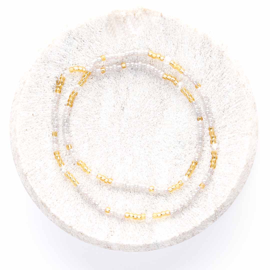 Earl Grey Tea Beaded Anklet-1