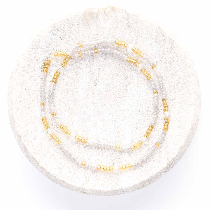 Earl Grey Tea Beaded Anklet-1