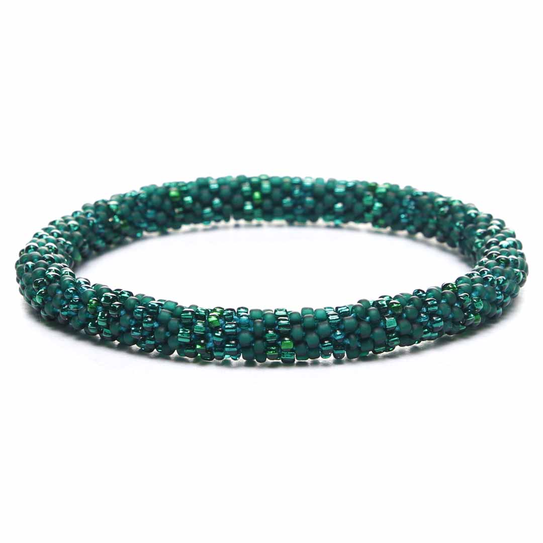 Emerald Shimmer Stripe - 7"