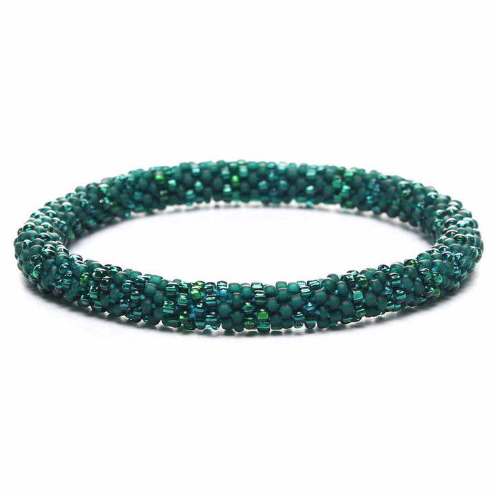 Emerald Shimmer Stripe - 7"