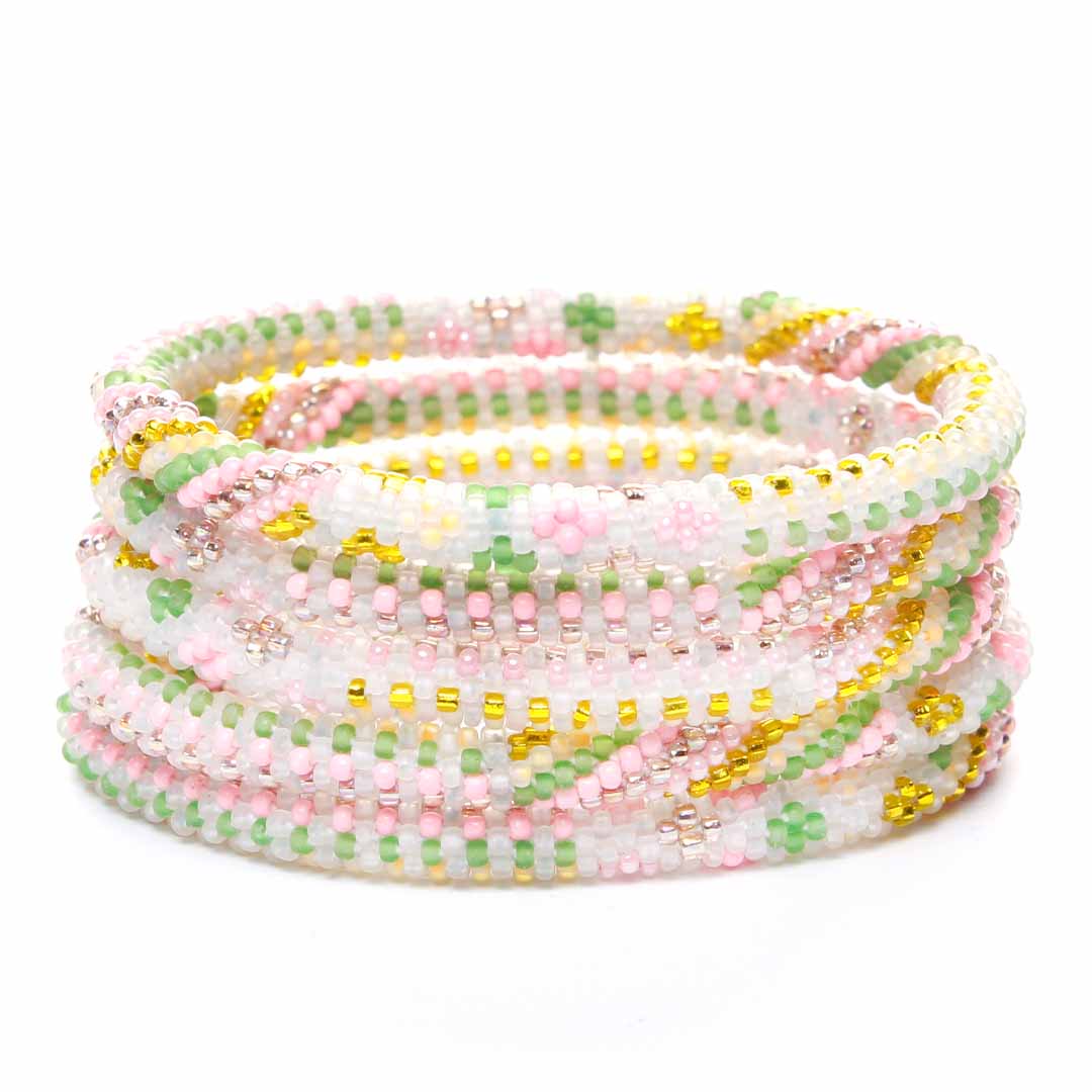 Fairy Garden Frost Beaded Bracelet-2