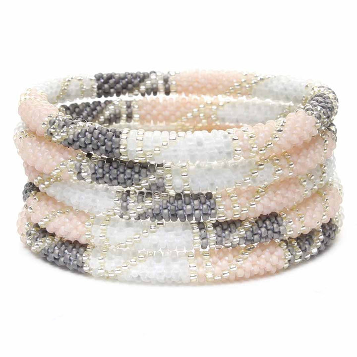 Frosted Blush Slate Shimmer - 7"