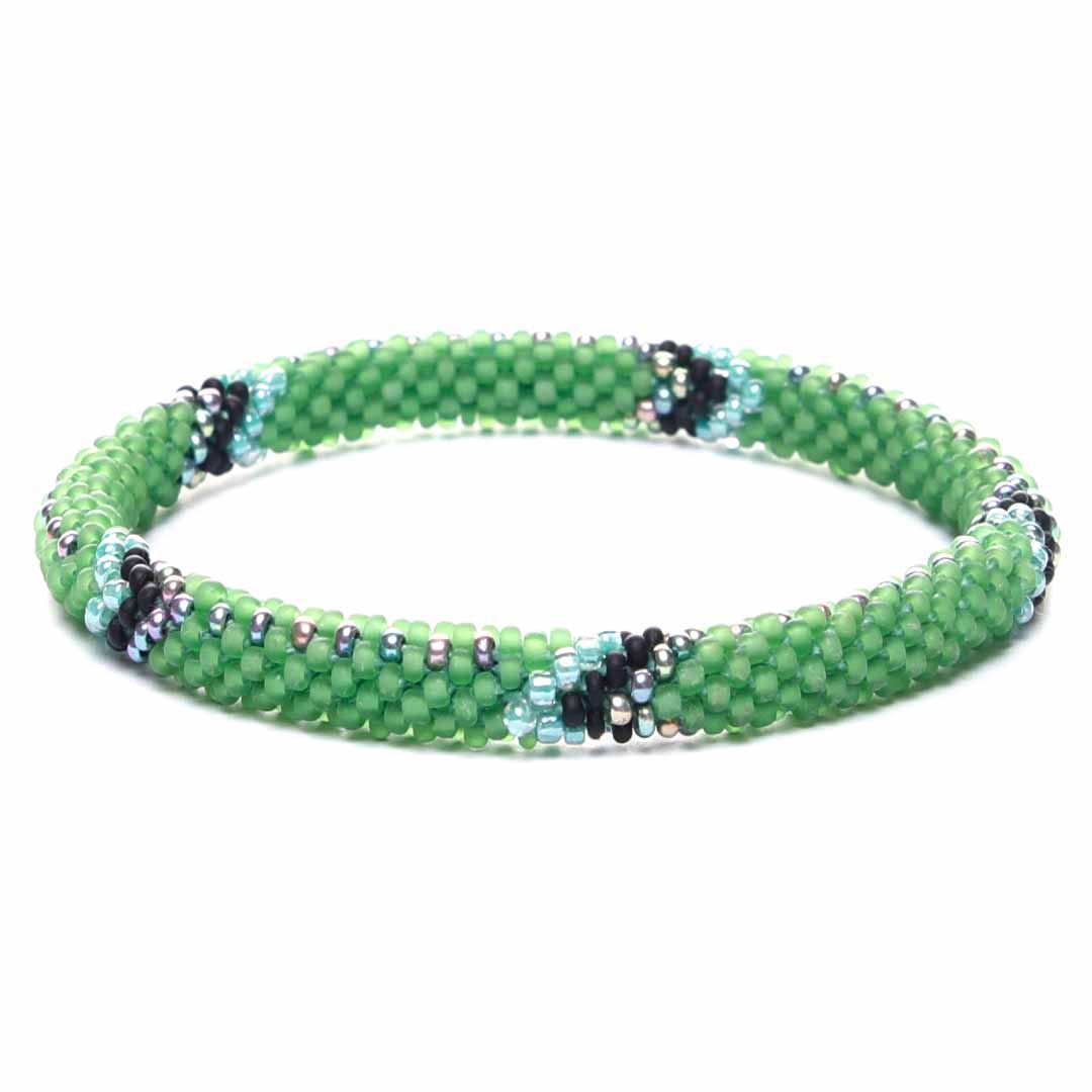 Frosted Cactus Beaded Bracelet