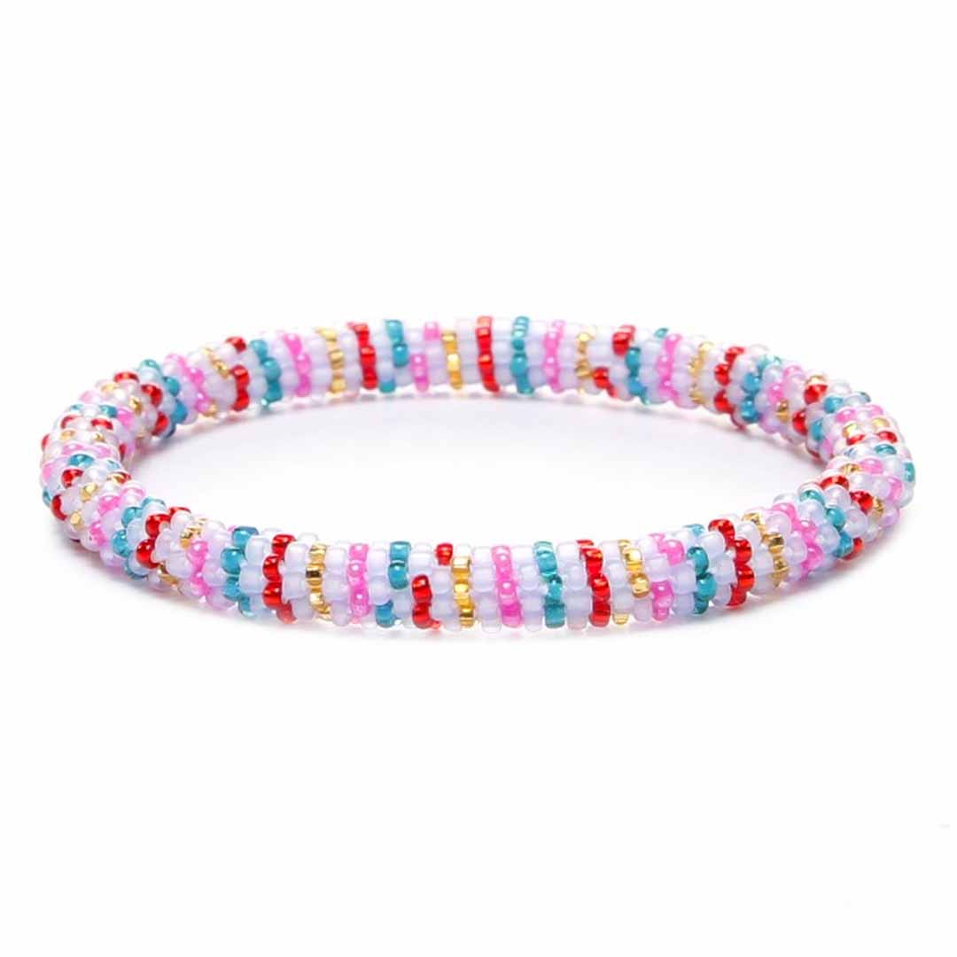 Frosted Candy Stripe - 7"