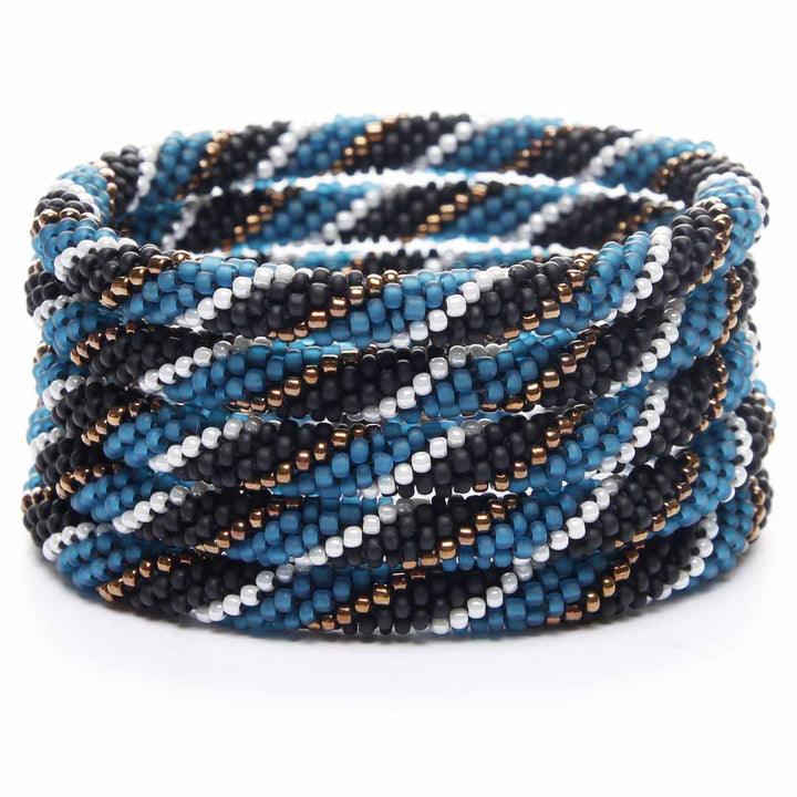 Frosted Denim Noir Twist - 7"