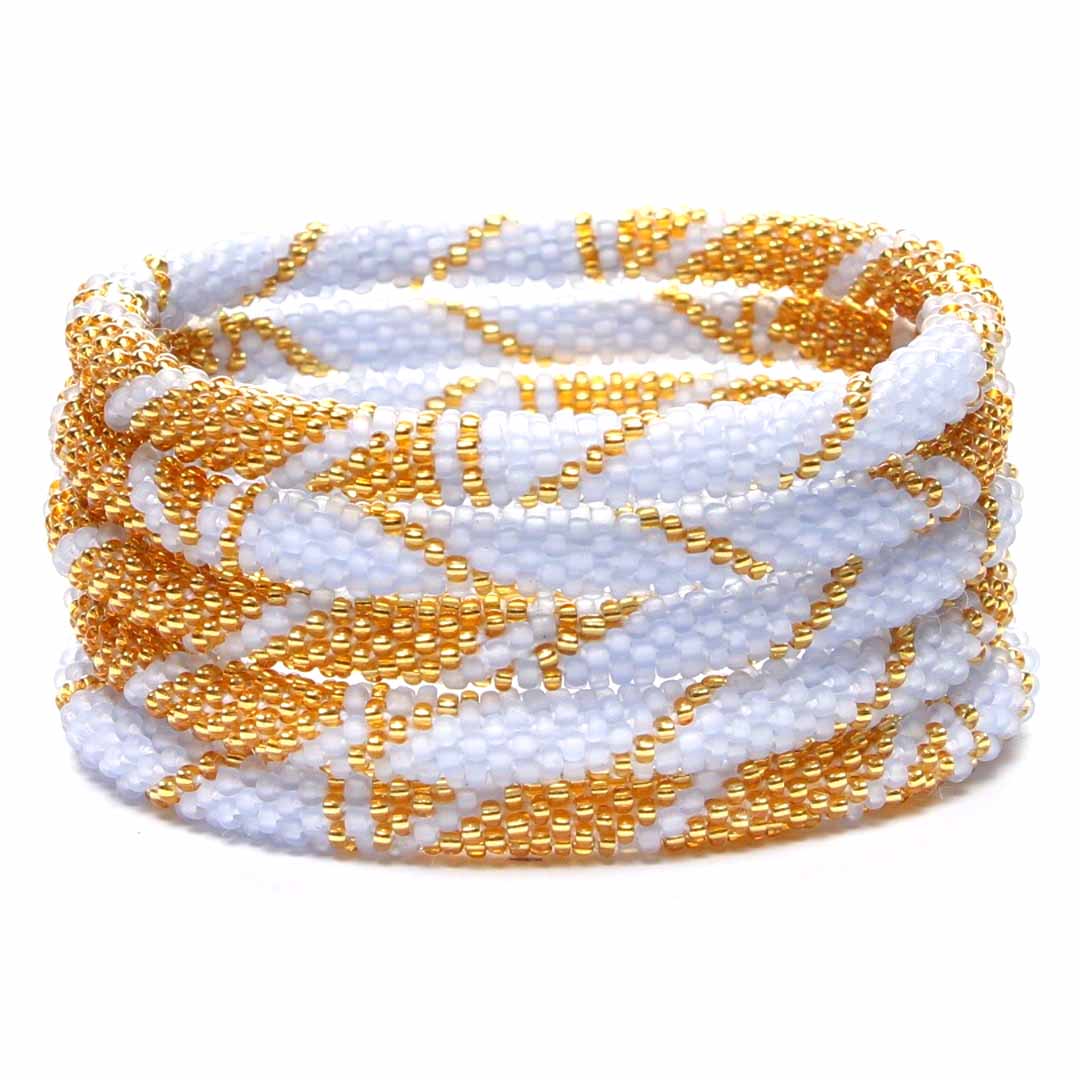 Frosted Gold Sparkles - 7"