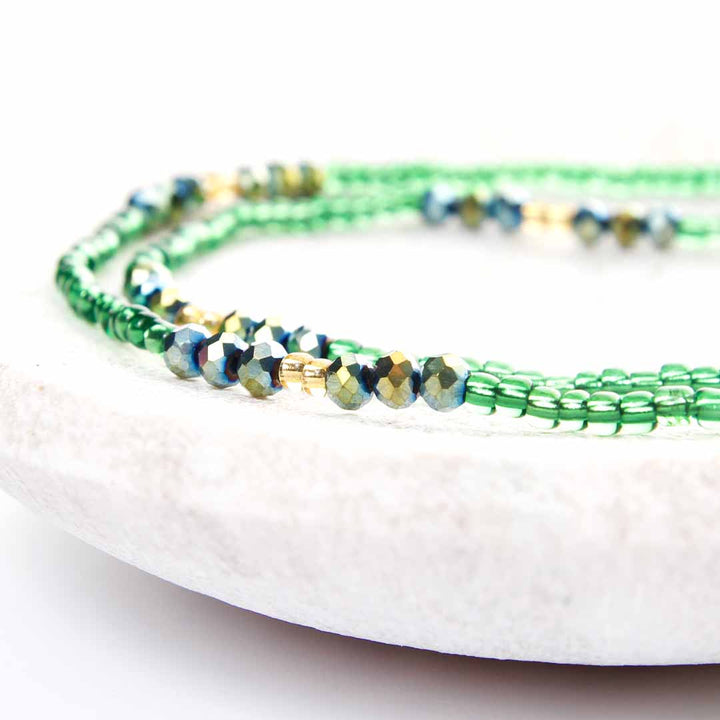 Goddess of the Sea Beaded Anklet-3