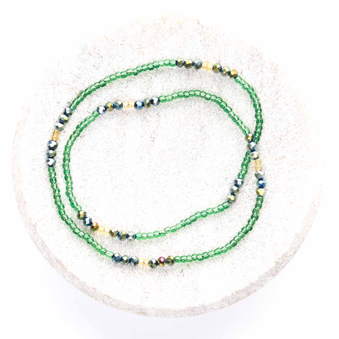 Goddess of the Sea Beaded Anklet-4