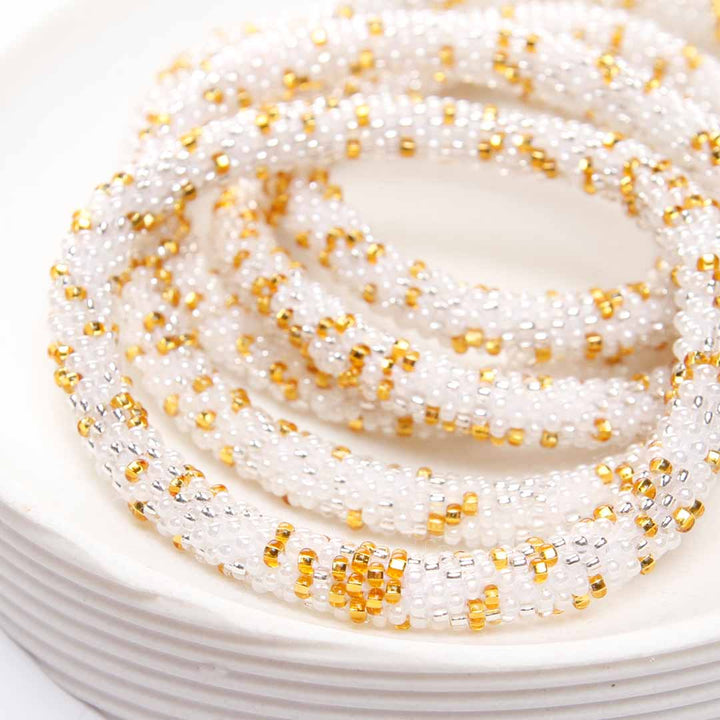 Golden Frost Sparkles - 7"