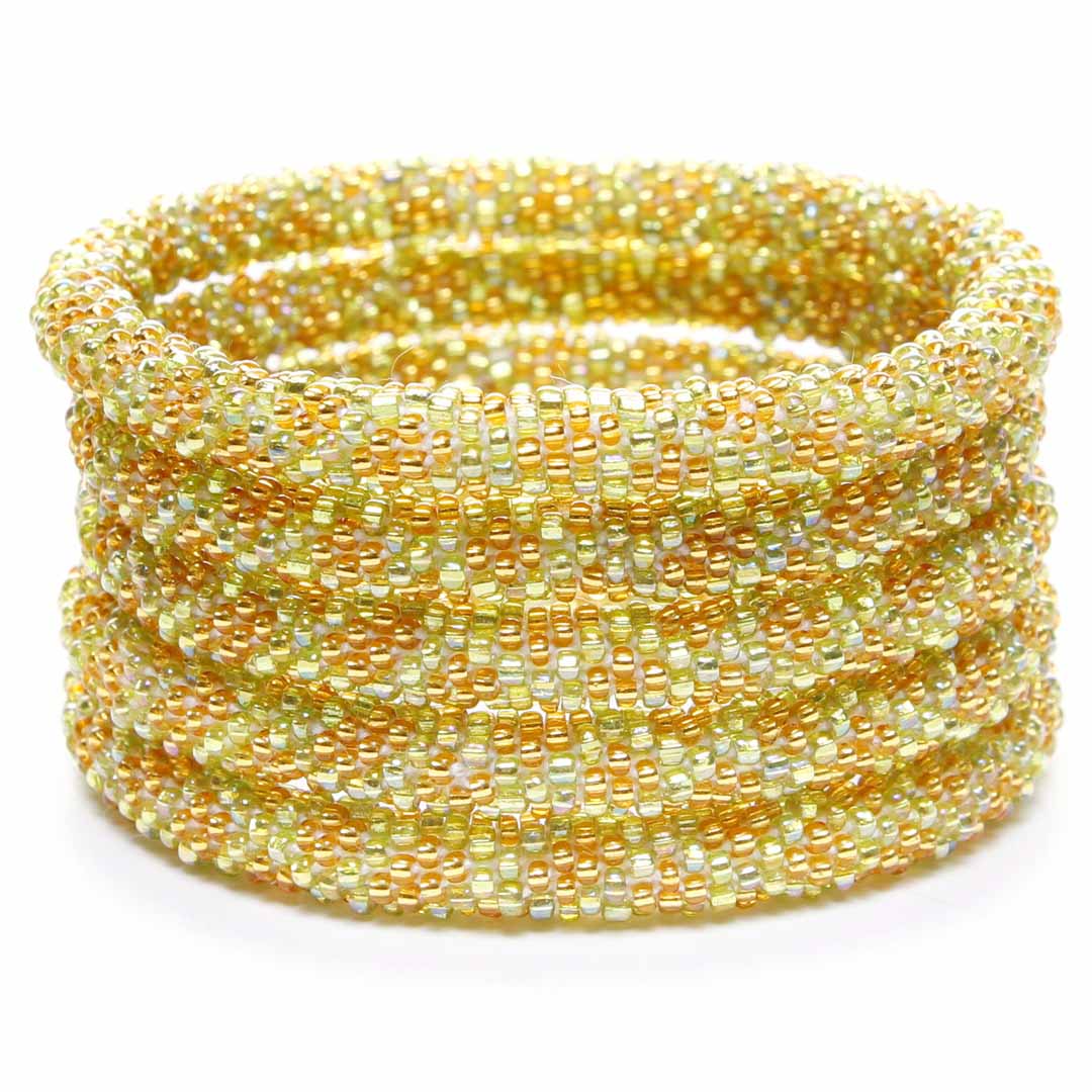 Golden Lime Shimmer - 7"