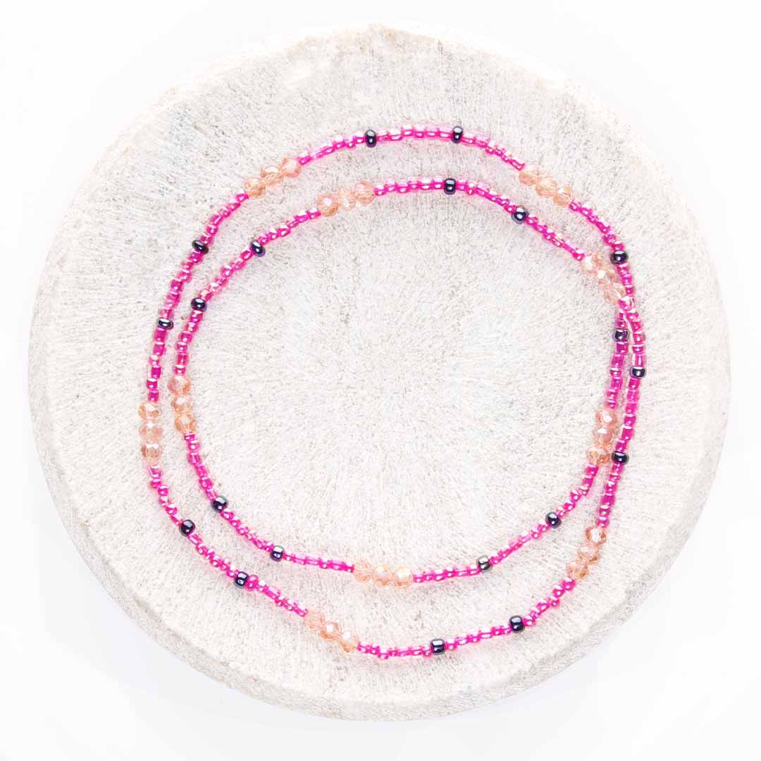 GrapeCosmopolitanBeadedAnkleBracelet-HandmadeArtisanJewelry-Packaging-CanaCapri