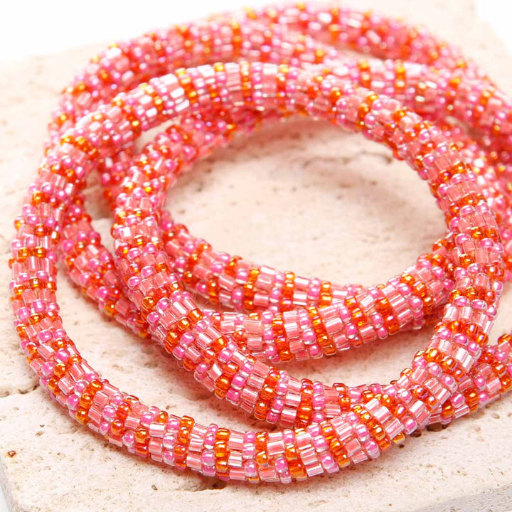 Guava Sunset Stripe - 7"