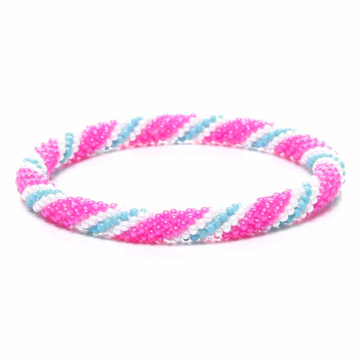 Hot Pink Cotton Candy Twist - 7"
