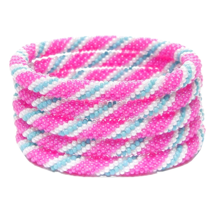 Hot Pink Cotton Candy Twist - 7"