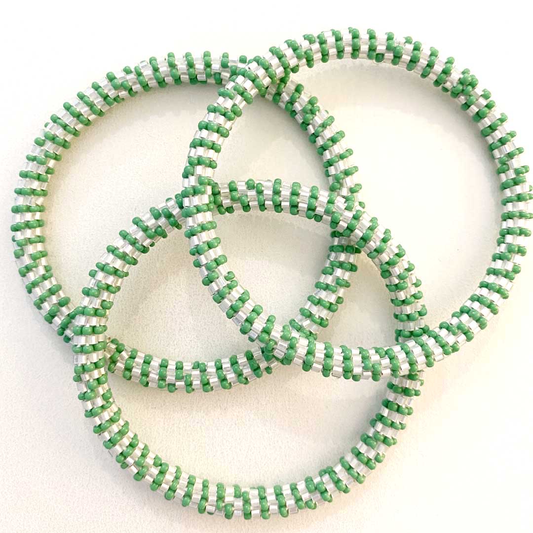 Icy Lime Stripe - 7"