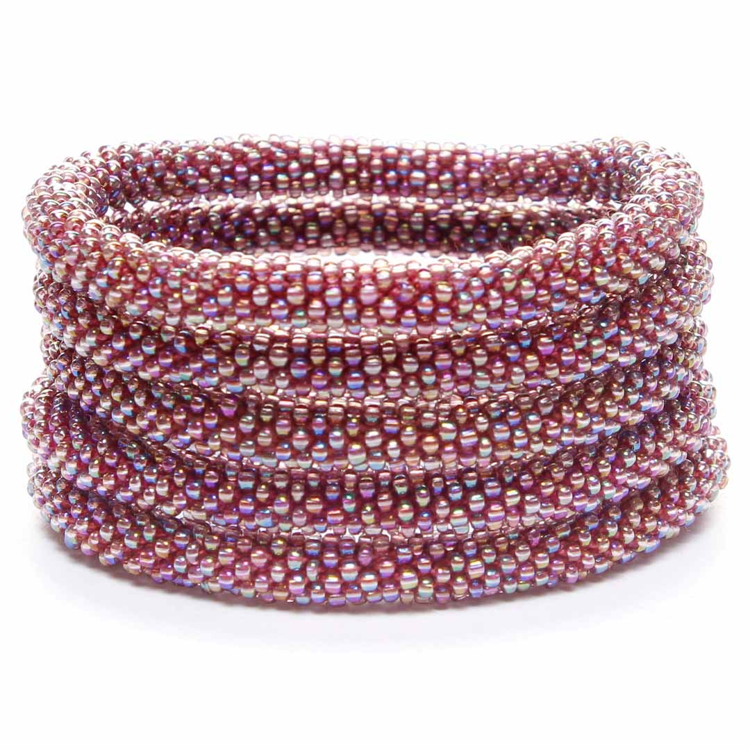 Iridescent Plum Shimmer - 7"