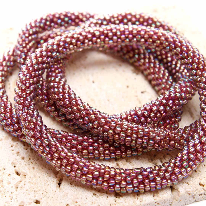 Iridescent Plum Shimmer - 7"