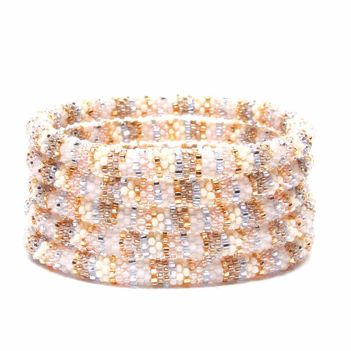 Ivory Shore Beaded Bracelet-1 Stack
