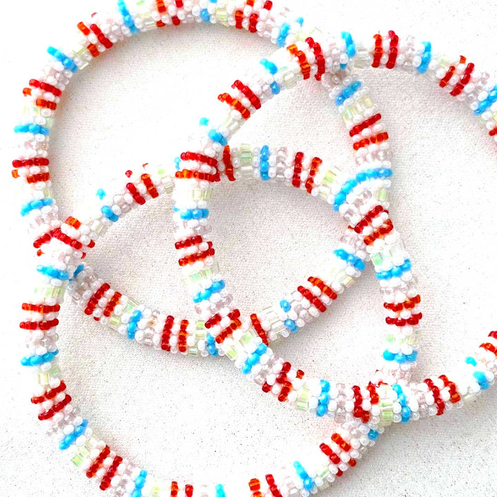 Whimsical Candy Stripe - 8"