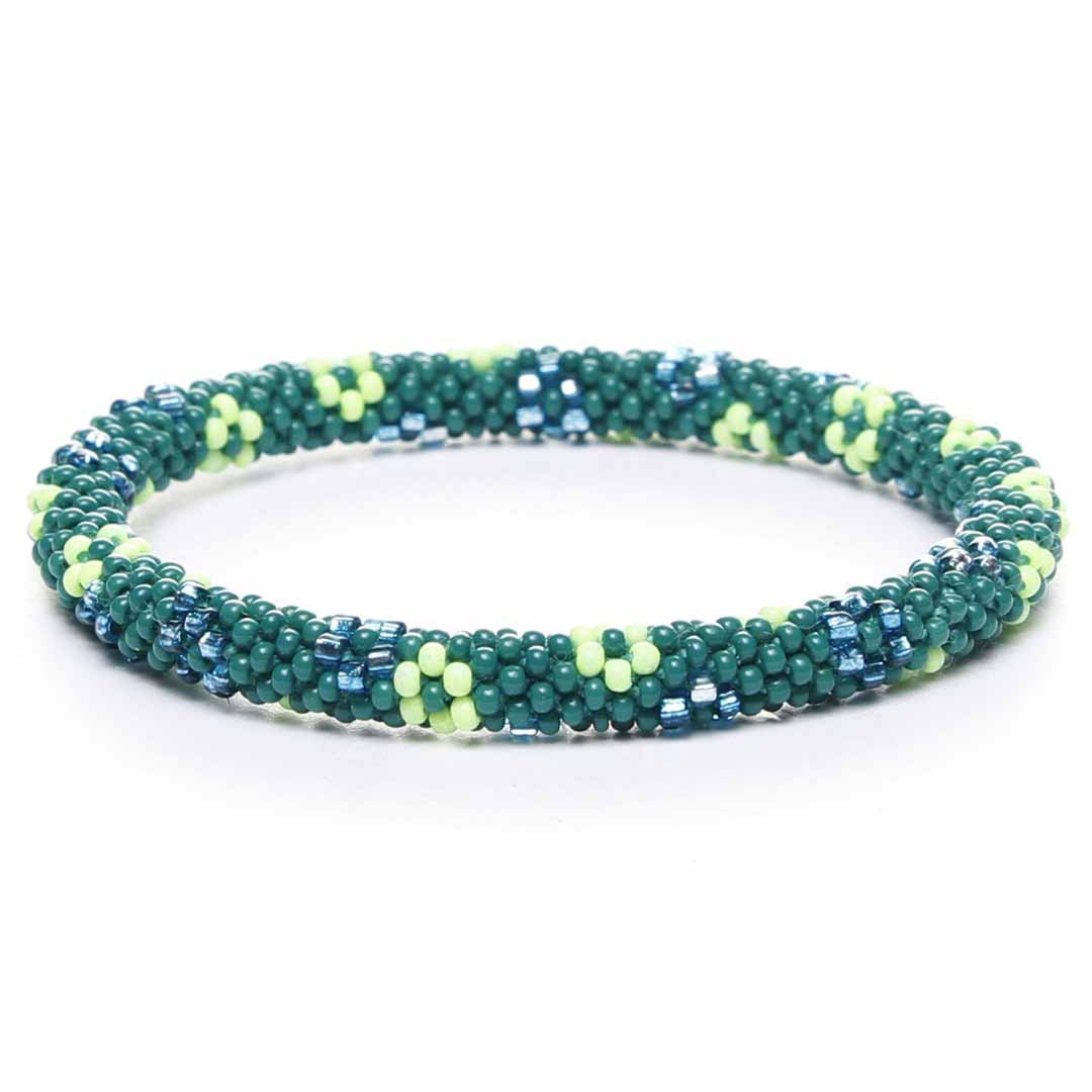 Jungle Blooms Beaded Bracelet